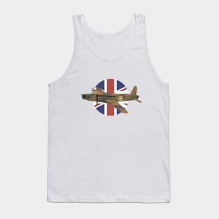 Vickers Wellington British WW2 Airplane Tank Top